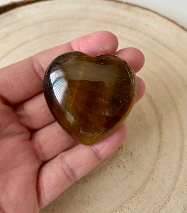 Grand cœur Oeil de tigre