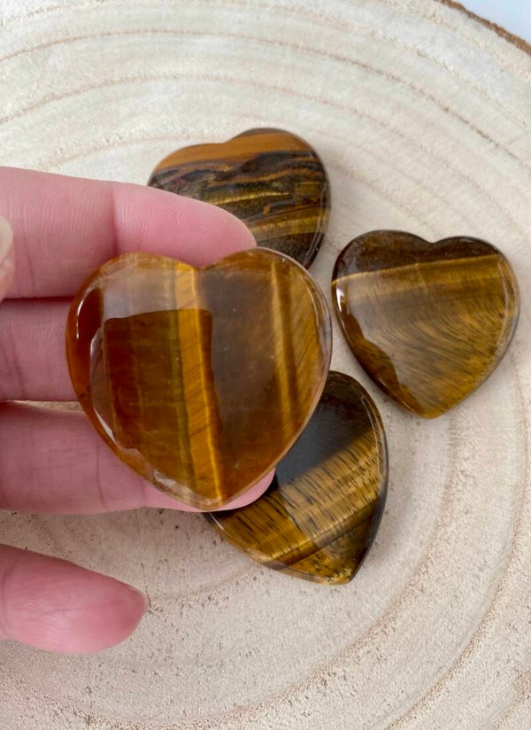 Coeur Oeil de tigre moyen