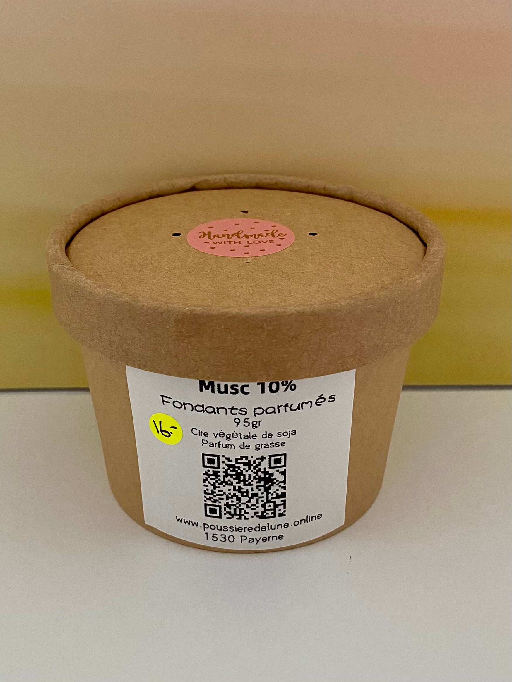 Box Fondants parfumés Musc (+-95gr)