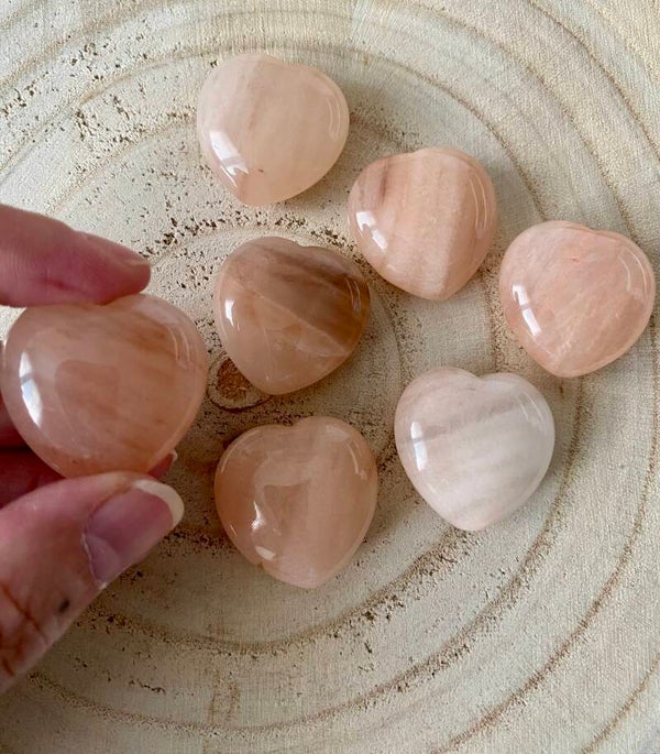 Cœur Aventurine orange