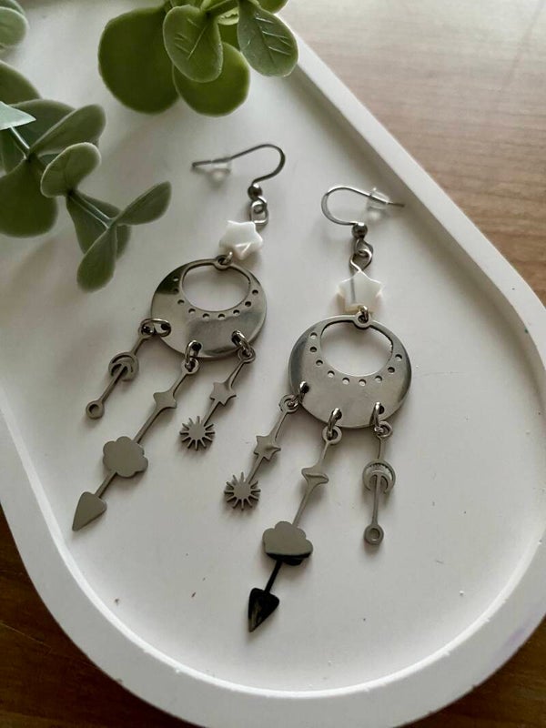 Boucles d’oreilles en Nacre (numéro 307)