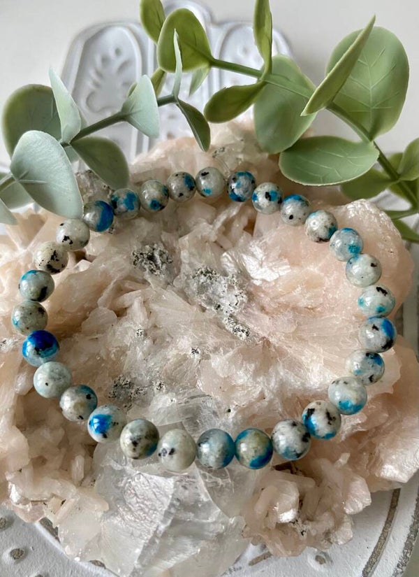Bracelet Azurite Granite (numéro 219)