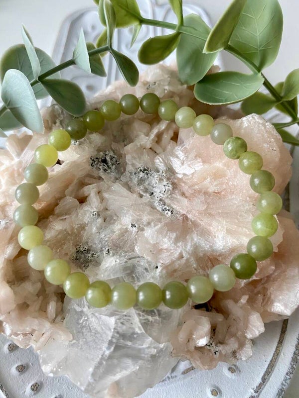 Bracelet Jade verte (numéro 220)