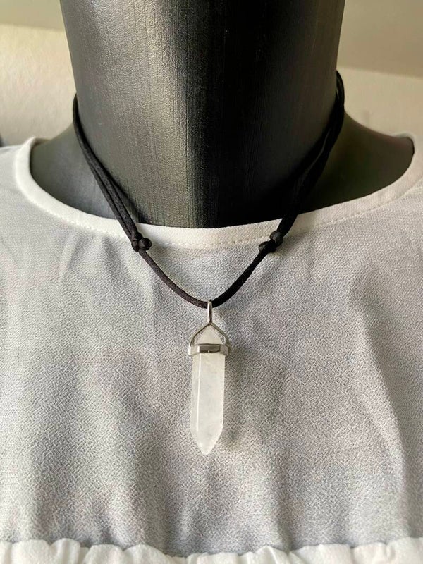 Collier réglable Cristal de roche