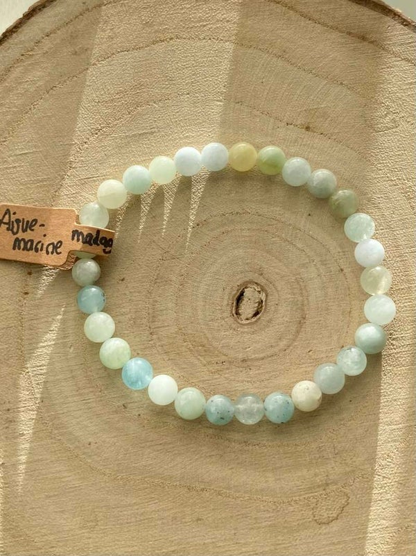 Bracelet Aigue-marine (numéro 312)