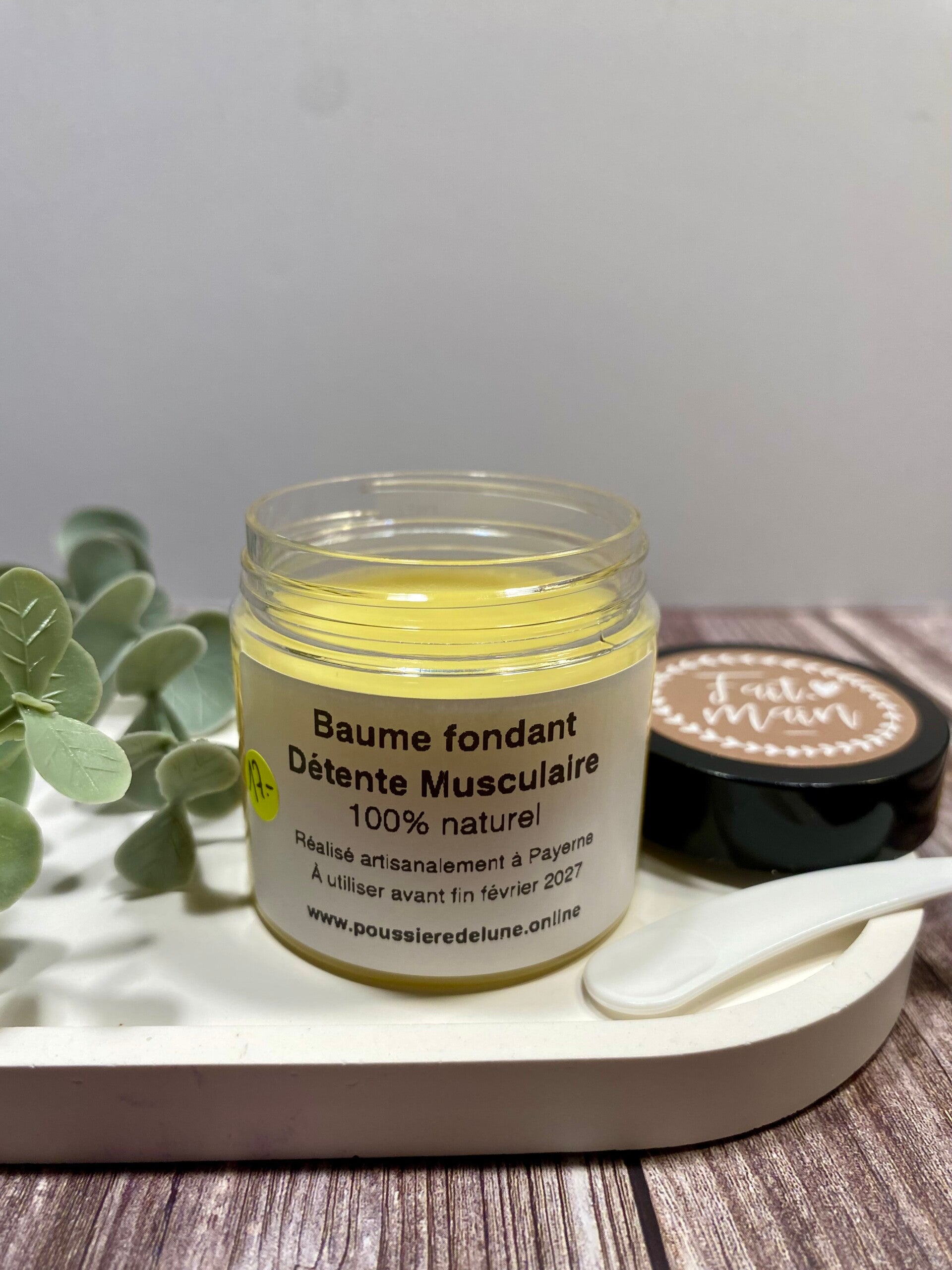 Baume fondant Détente Musculaire 60ml  (avec huiles essentielles)