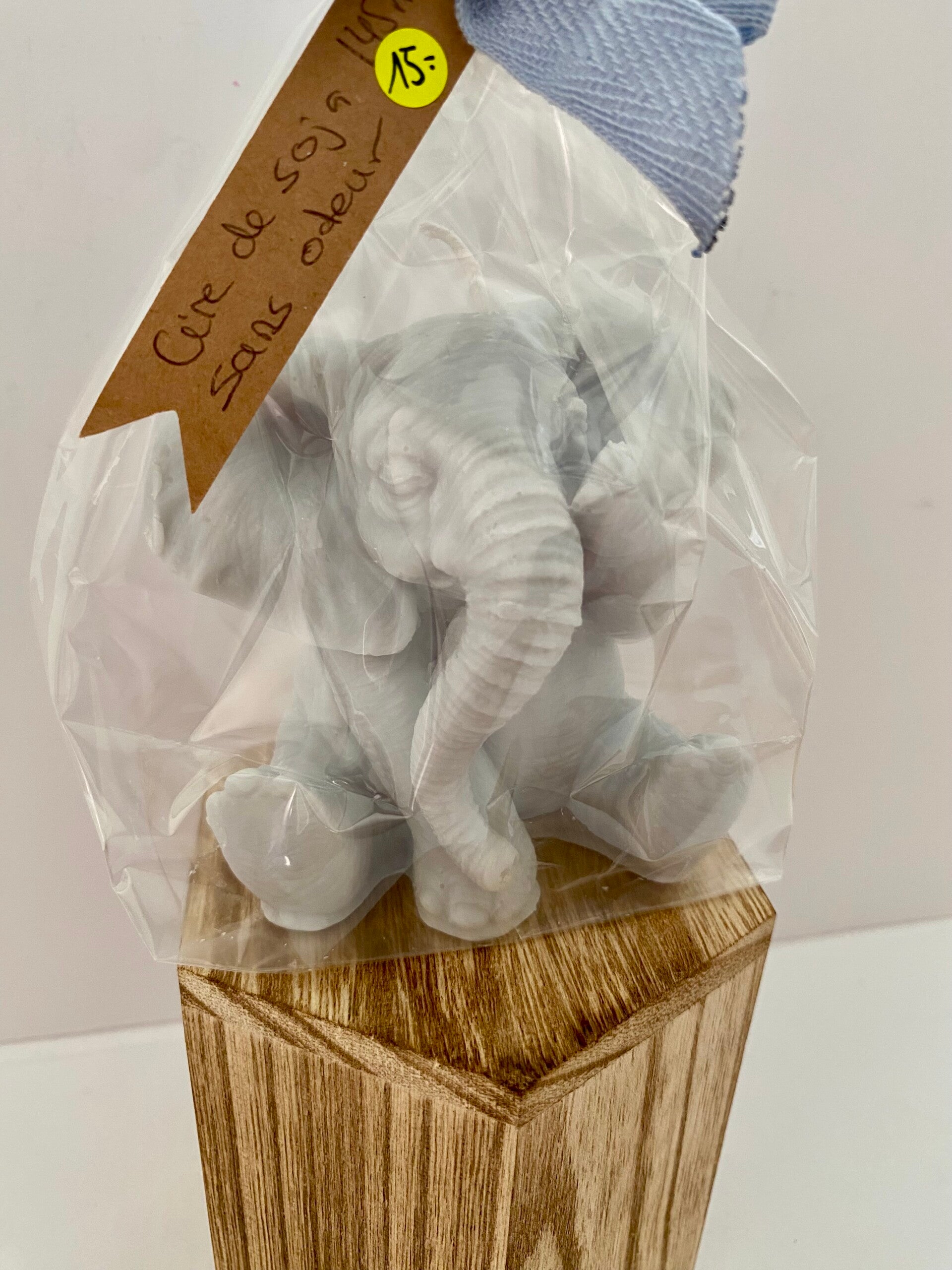 Bougie moulées en cire de soja, SANS PARFUMS