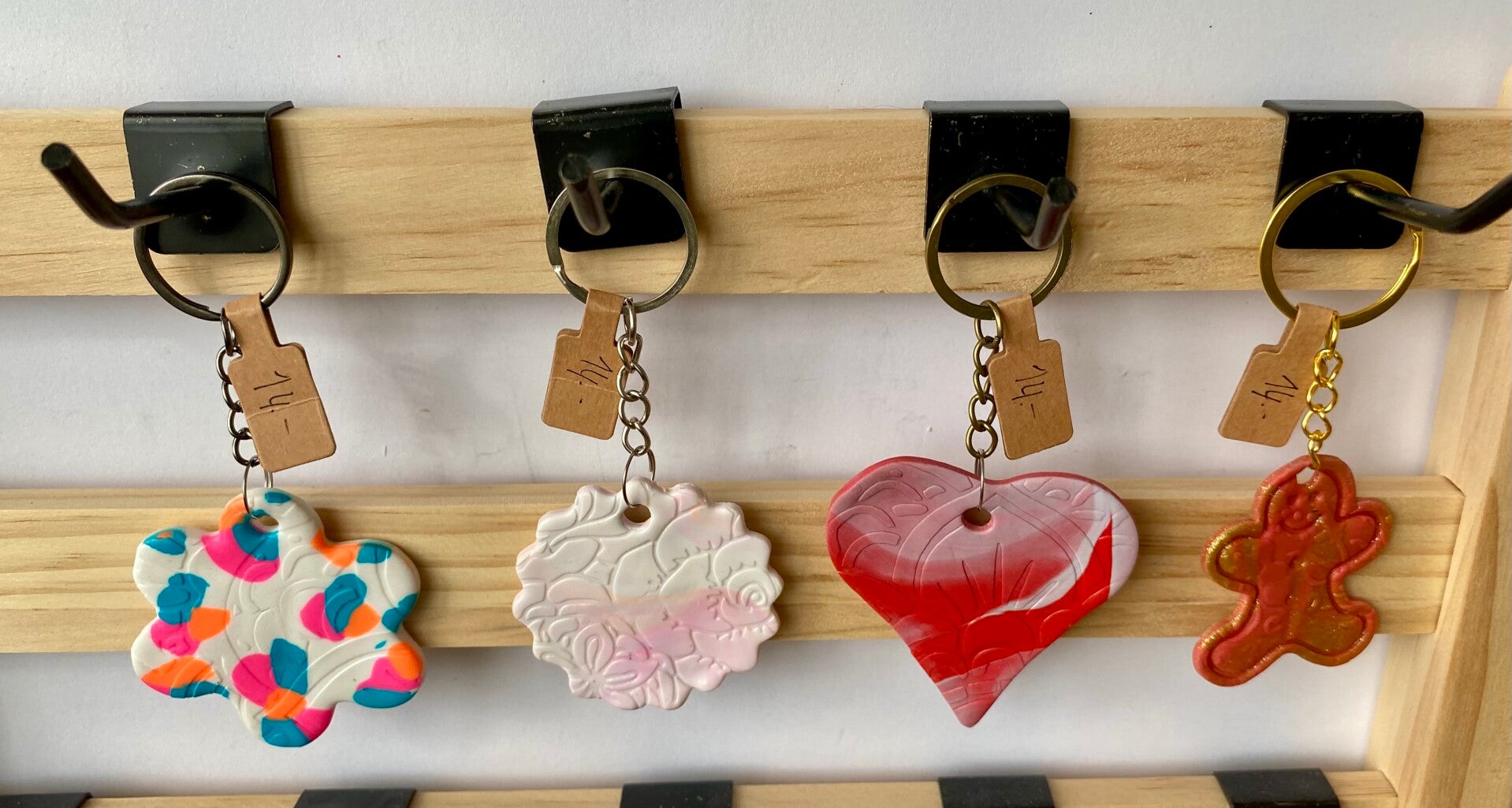 Porte clef en argile polymère