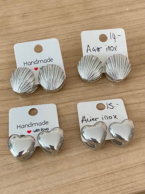 Boucles d’oreilles  (pour pampilles)