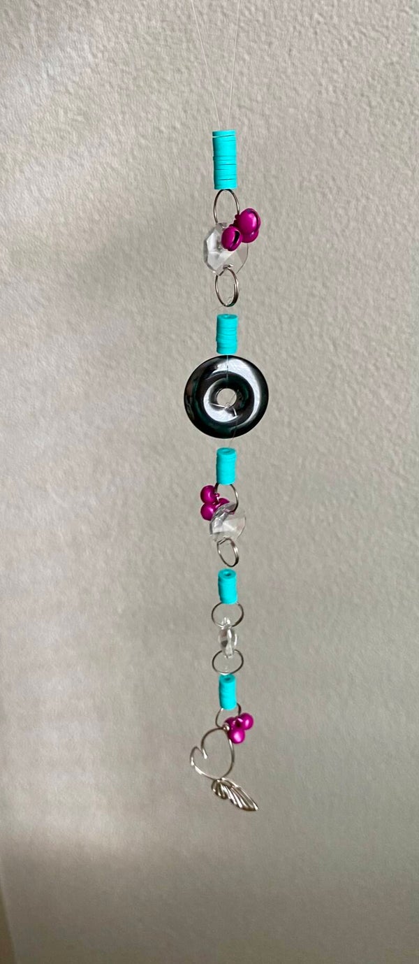 Capteur de lumière Donut Hématite (numéro 56)