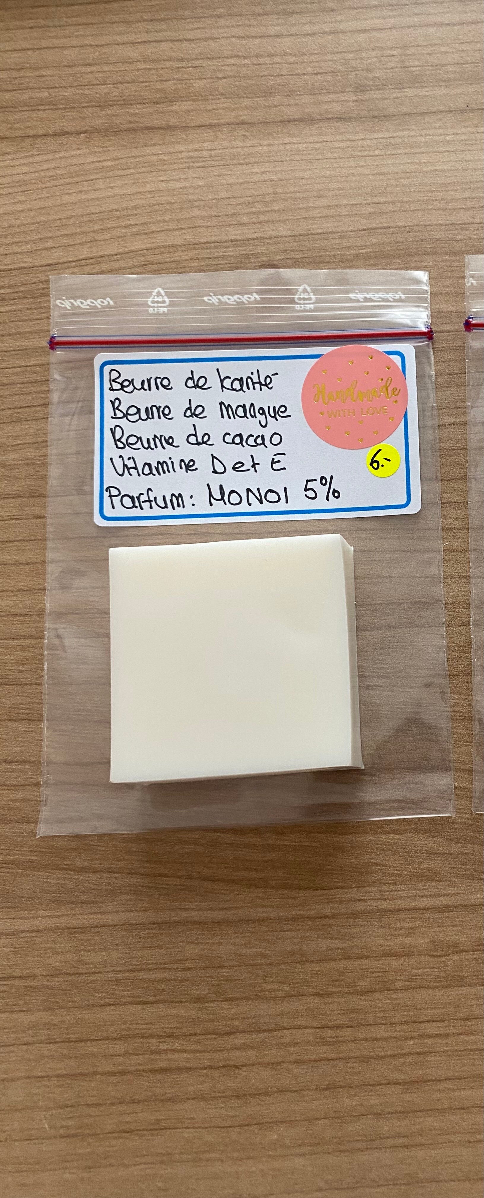 Savon solide senteur Monoi (3 beurres)