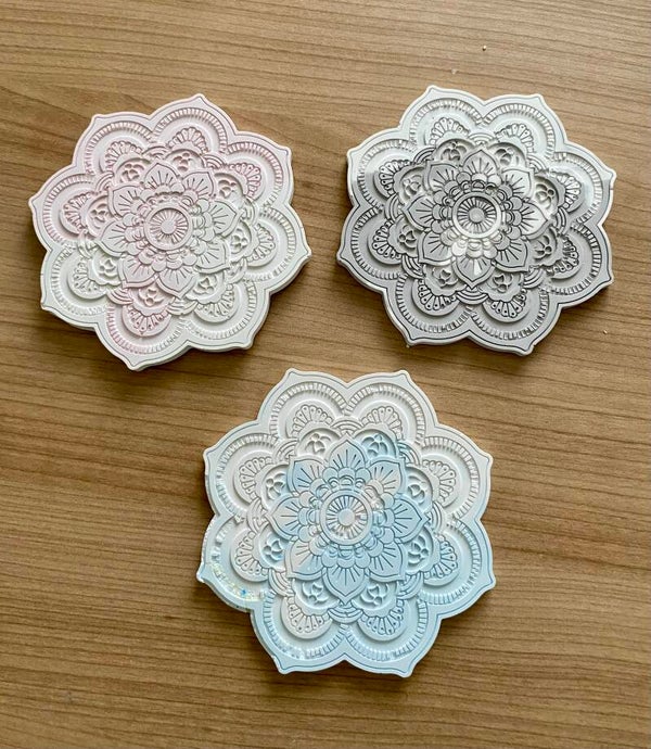 Mandala en plâtre