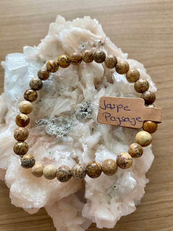 Bracelet Jaspe paysage (numéro 288)