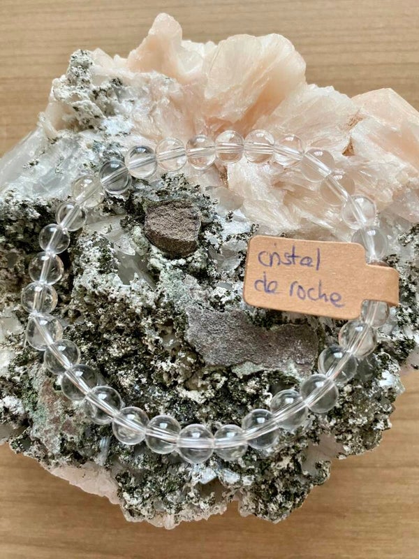 Bracelet Cristal de roche (numéro 267)