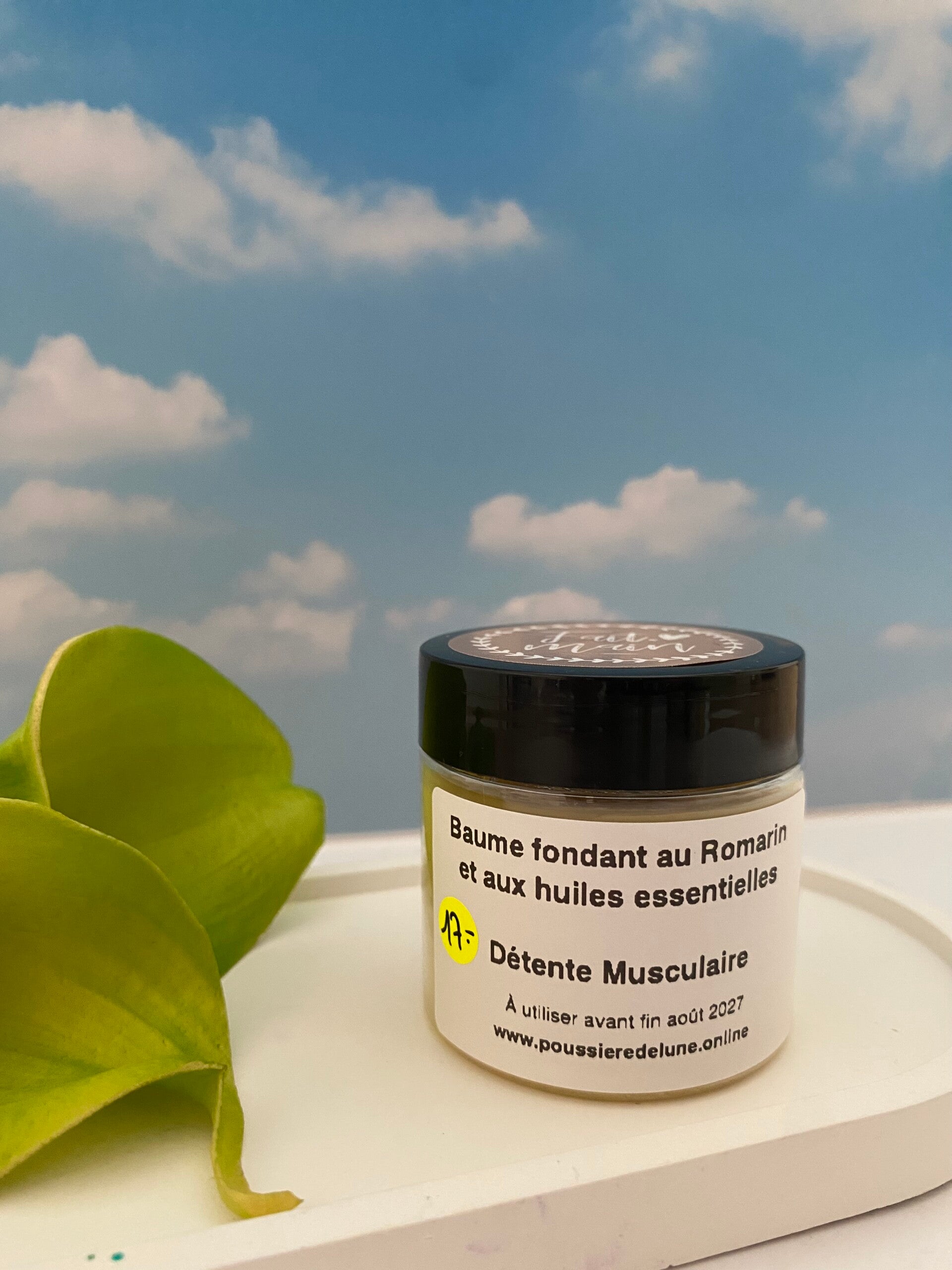 Baume fondant Détente Musculaire 60ml  (avec huiles essentielles)