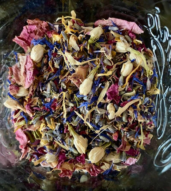 Macérat floral Pivoine • Bleuet • Calendula