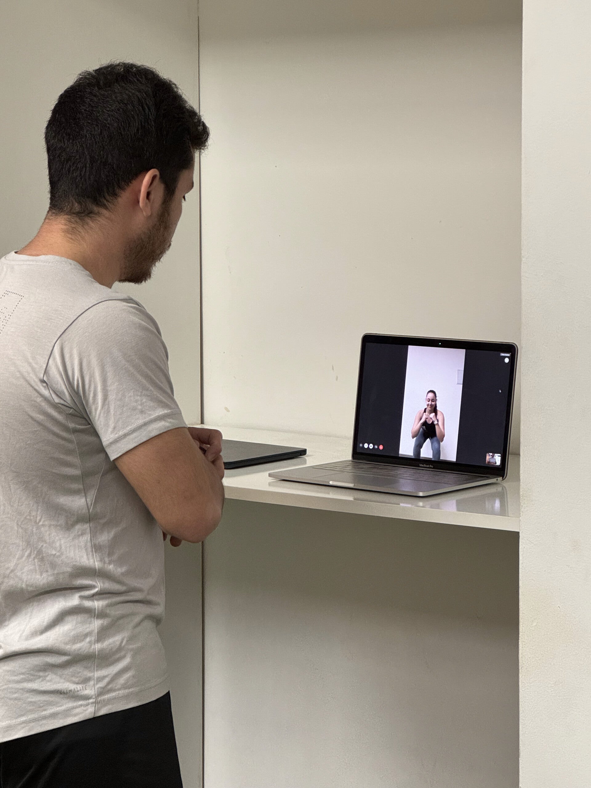 Entrenamiento, grupal, presencial, equipo, entrenador