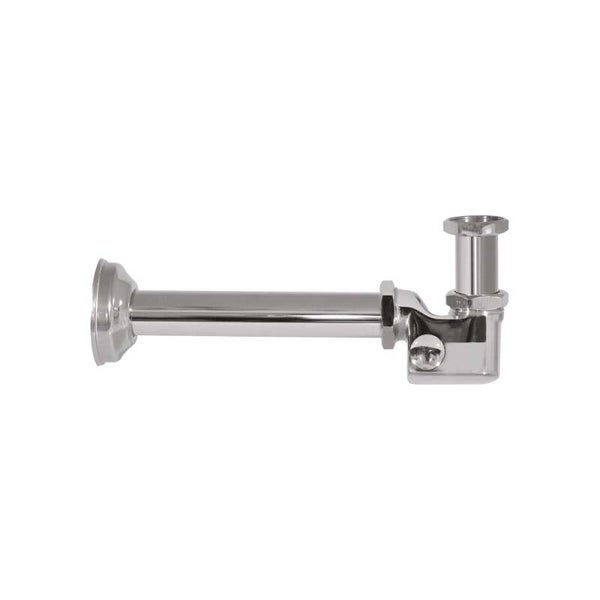 SIFONE RIBASSATO PER LAVABO E BIDET SOSPESO IN OTTONE 1"1/4 x 250 mm