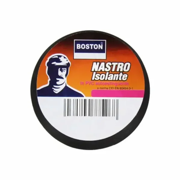 NASTRO ISOLANTE NERO/BIANCO 2.5X25