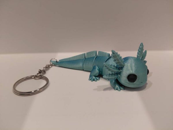 Sleutelhanger Flexi Axolottle
