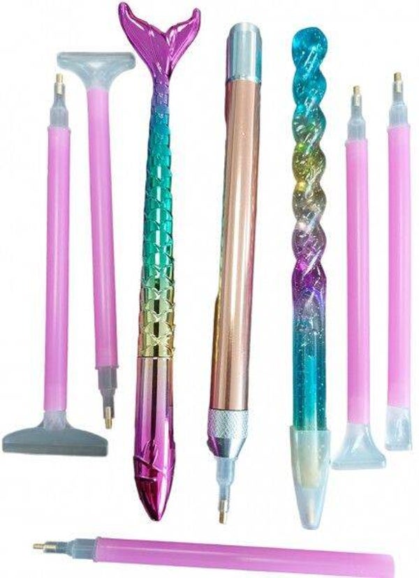 Diamond painting pen set 8stks