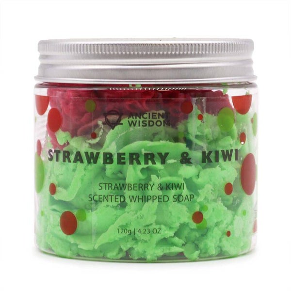 Slagroomzeep Strawberry & Kiwi