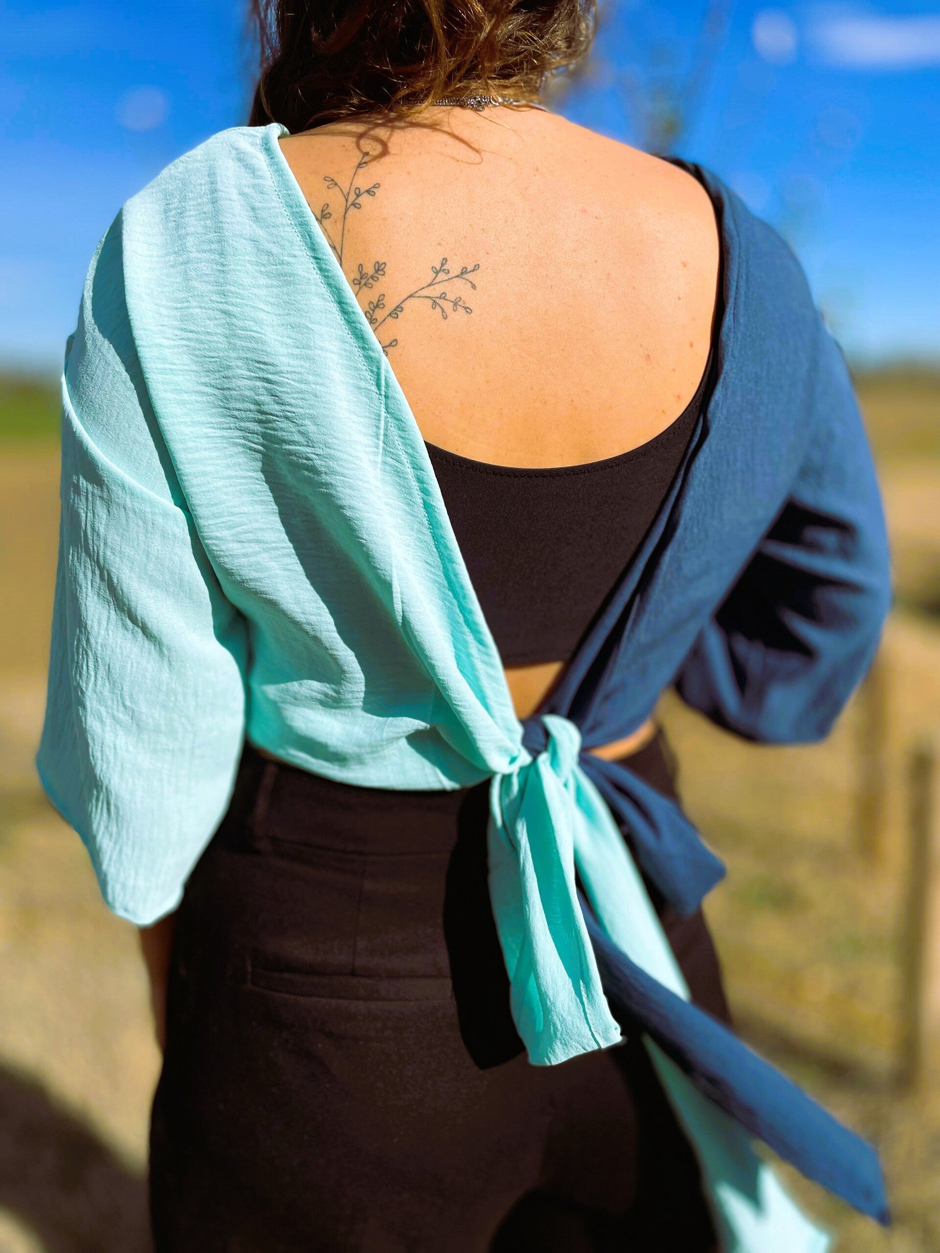 Camisa Menorca - Bicolor Azules - AGOTADA