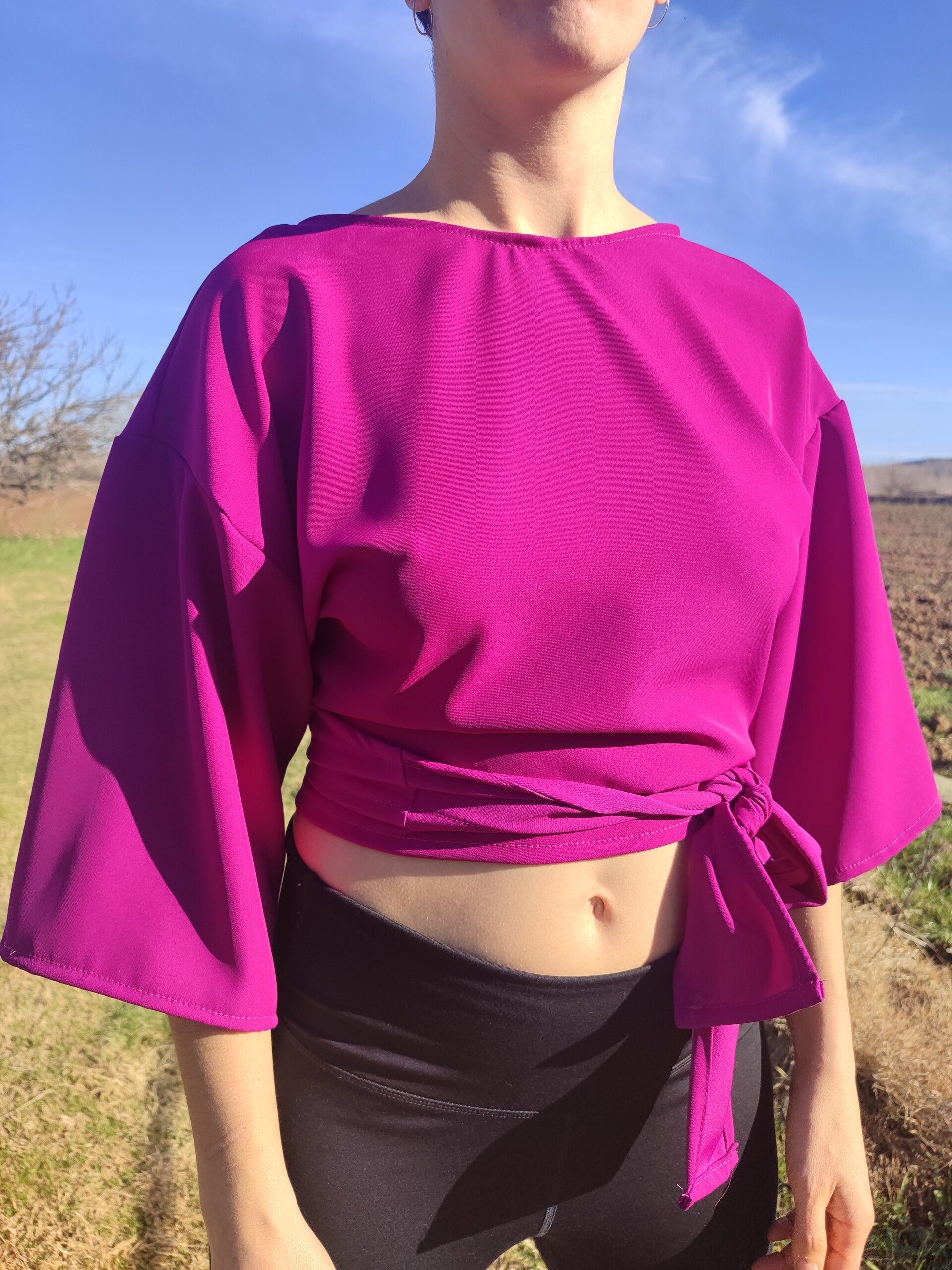 Camisa Menorca - Fucsia