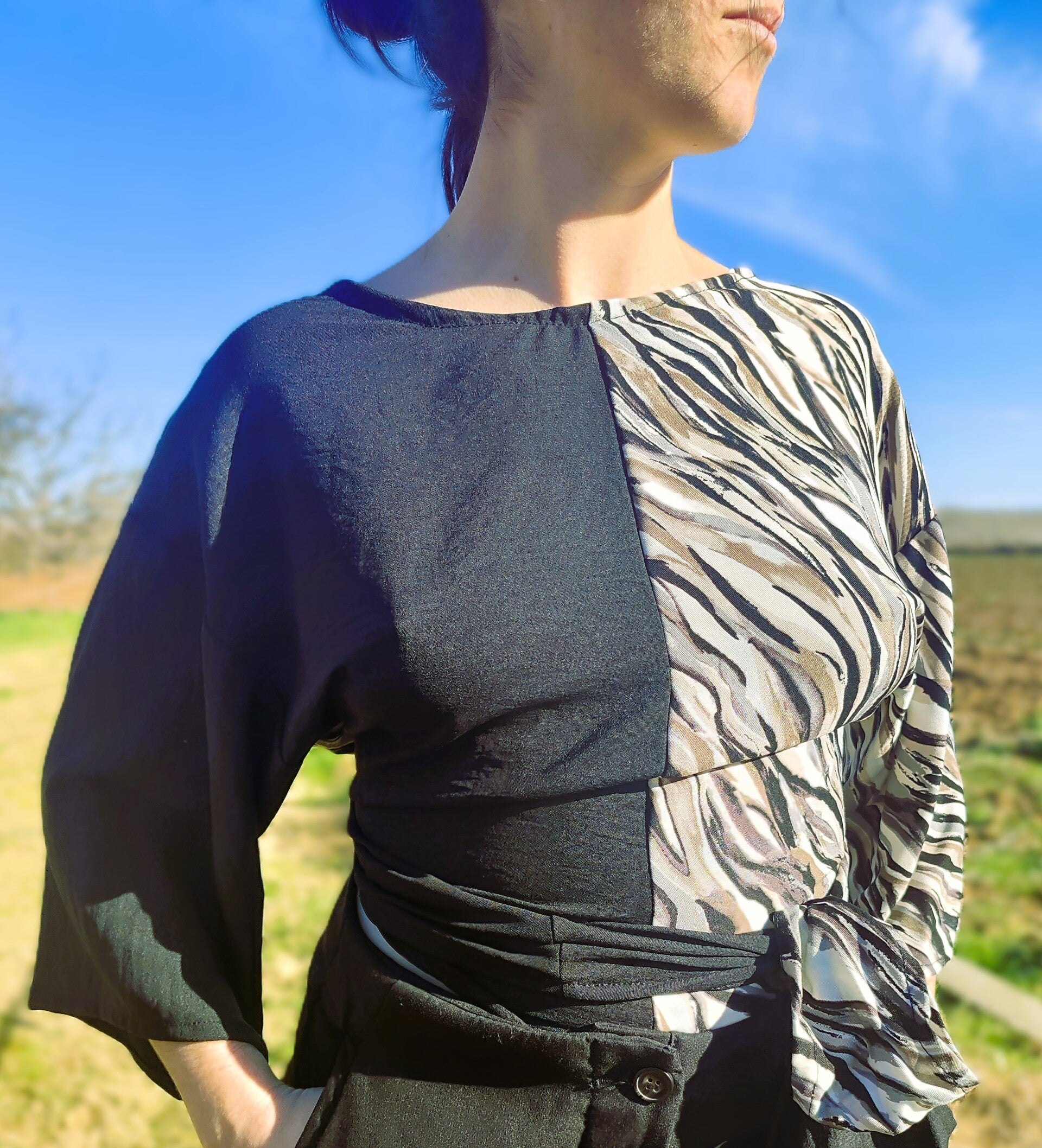 Camisa Menorca - Bicolor Mármol - AGOTADA