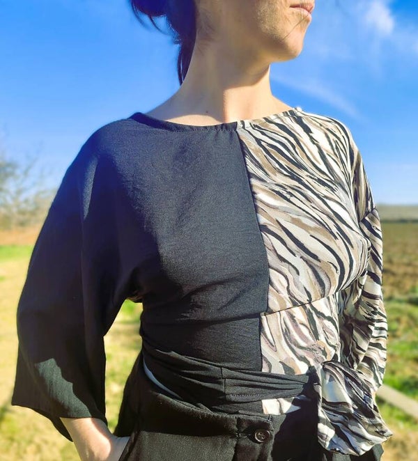 Camisa Menorca - Bicolor Mármol - AGOTADA