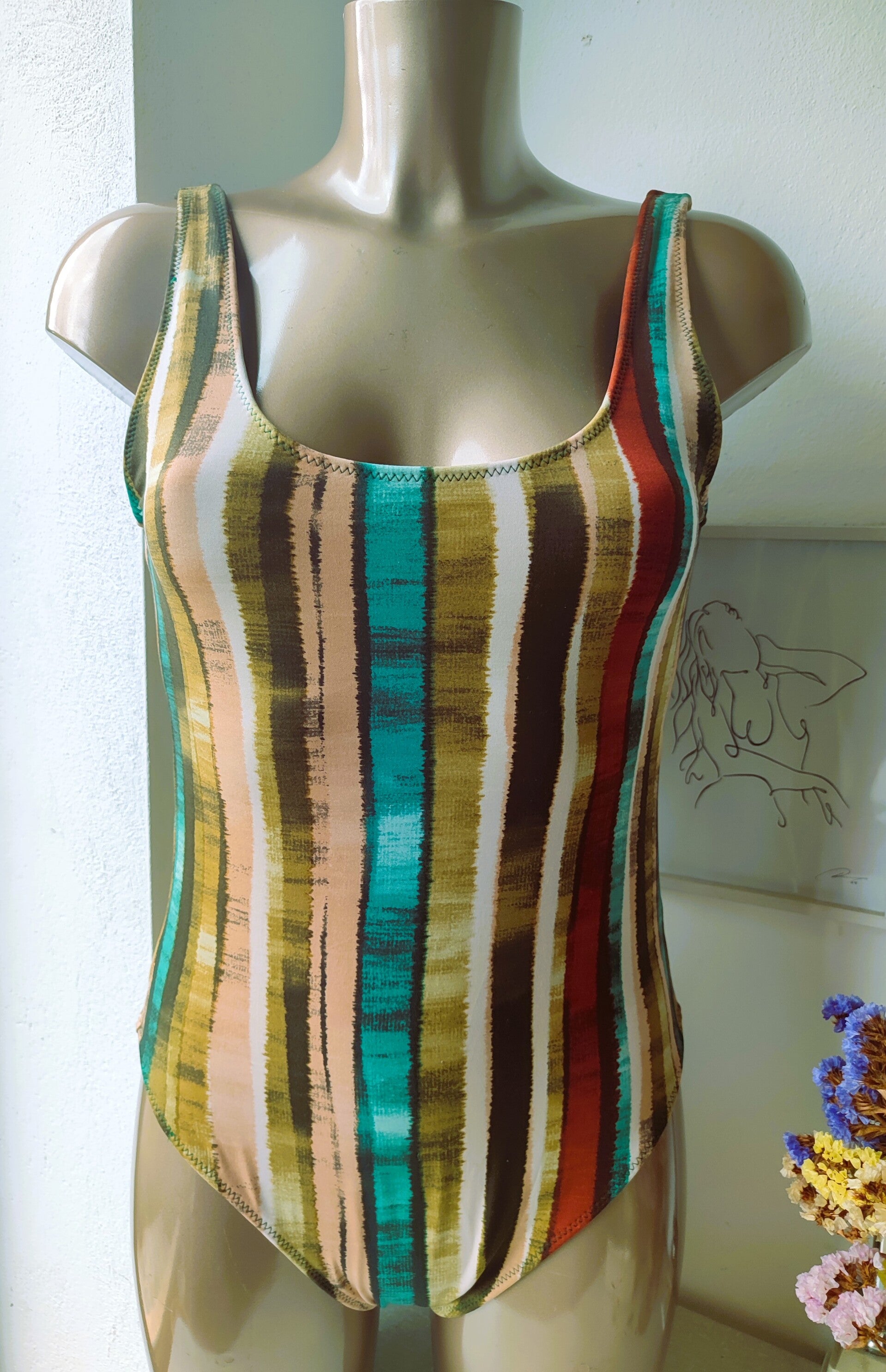Body Malta - Rayas colores - AGOTADO