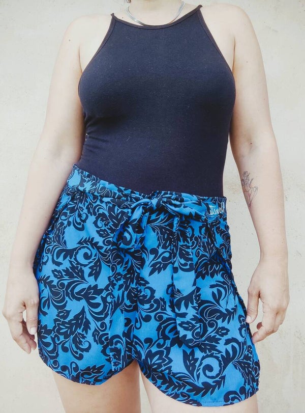 Pantalón Ibiza - Dibujos en azul - AGOTADO