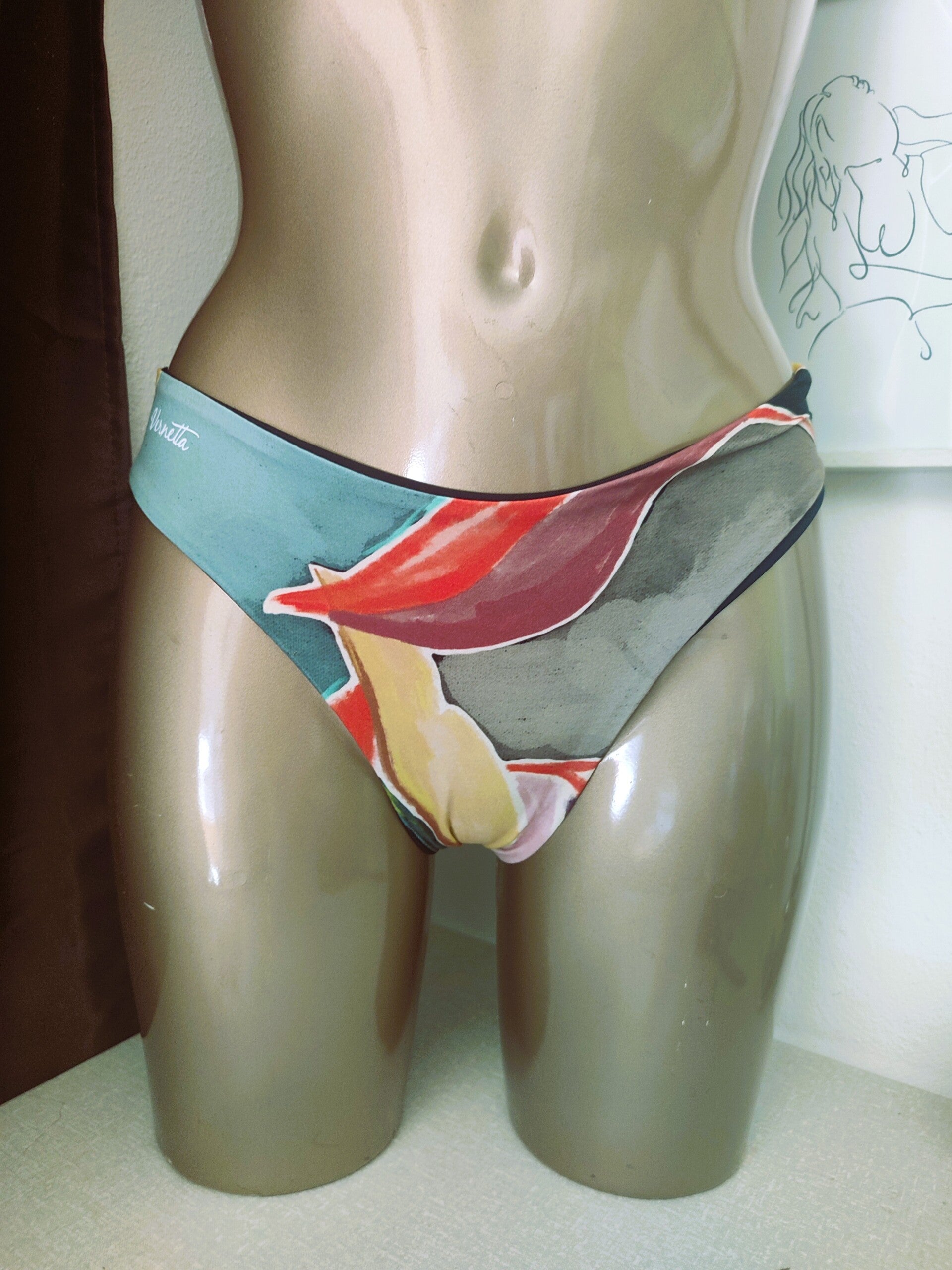 Braga Verdes y naranjas - Conjunto disponible - AGOTADA