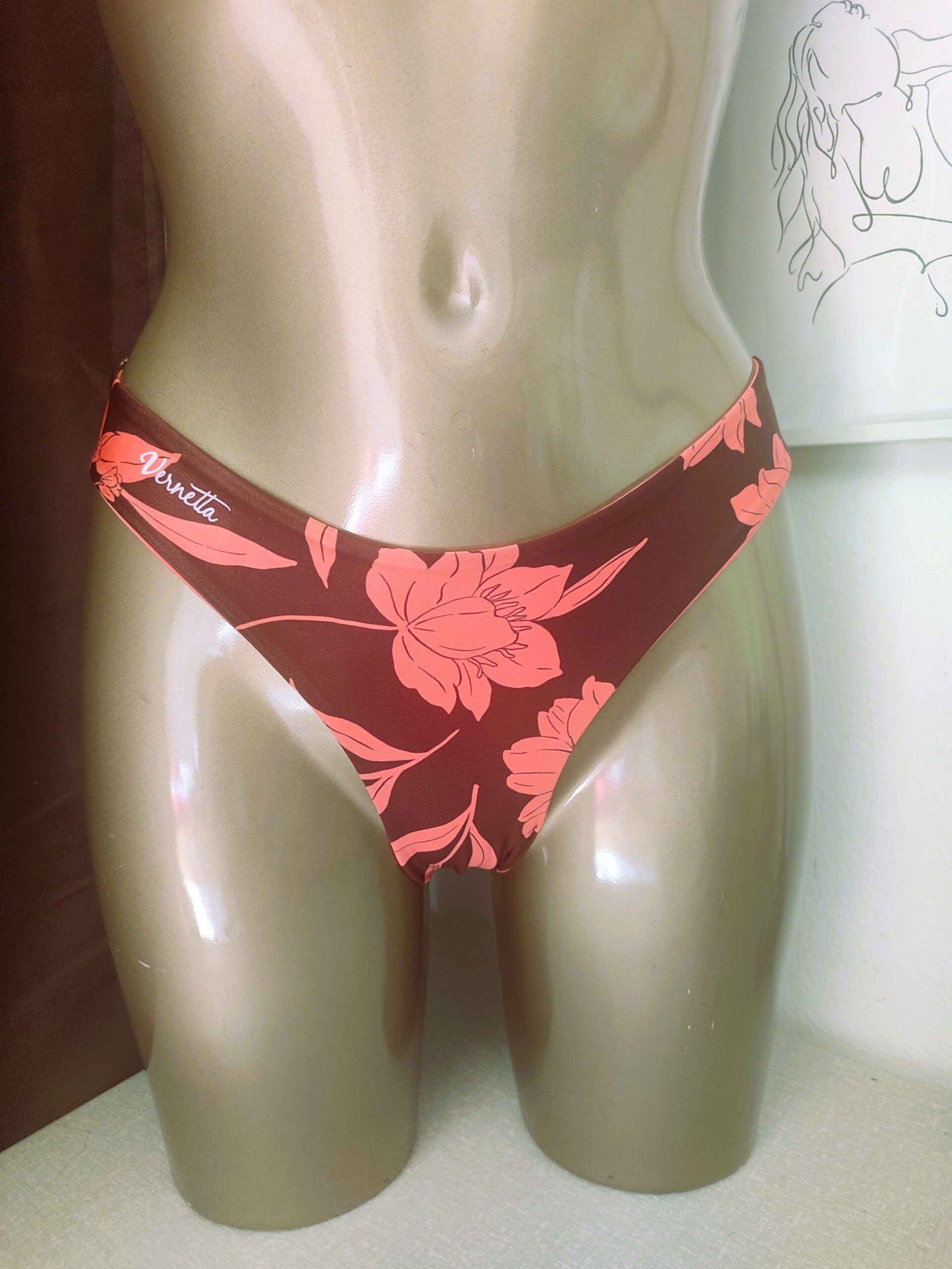 Braga Flores Naranjas - Conjunto Disponible -