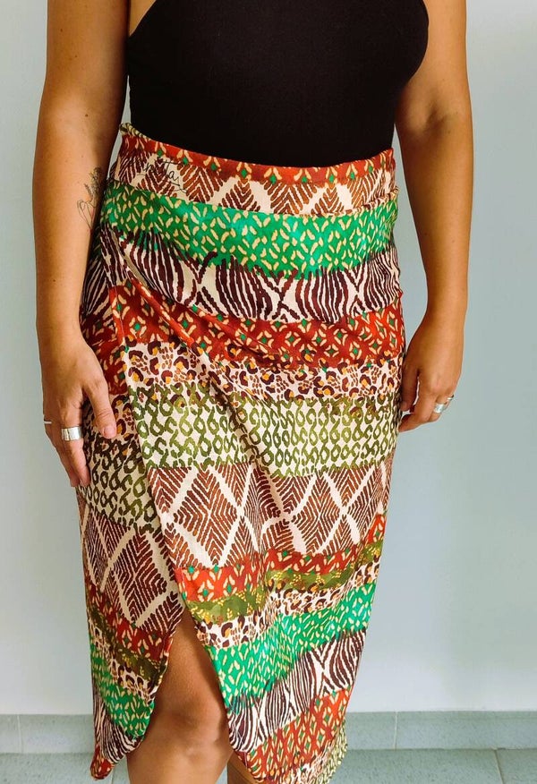 Falda Toulouse - Cenefas en colores - AGOTADA