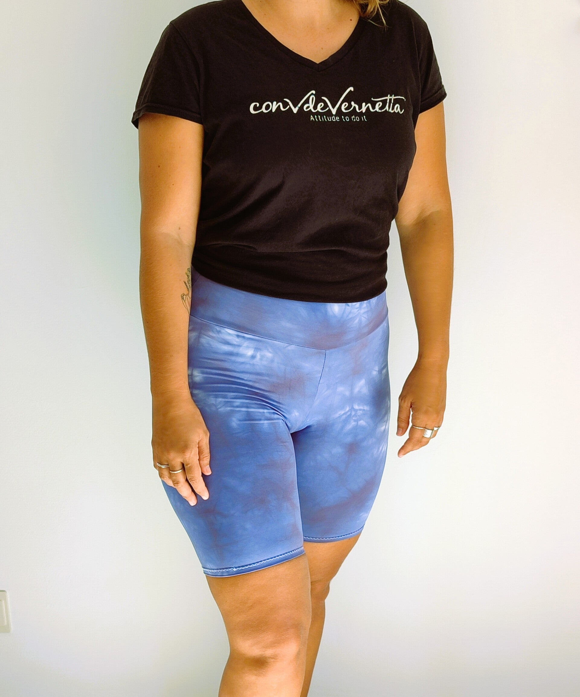 Leggin aguas azules