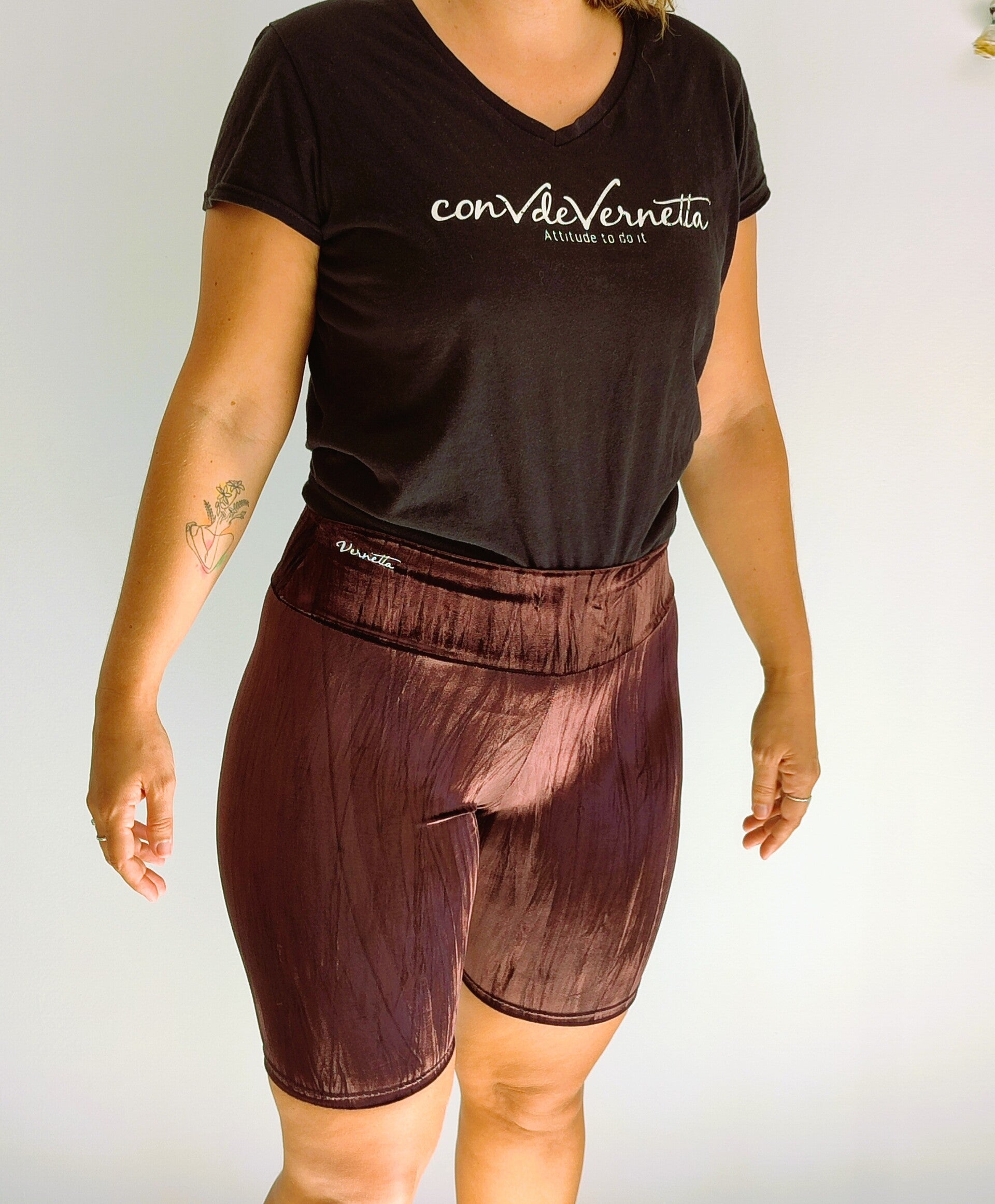 Leggin Terciopelo marrón