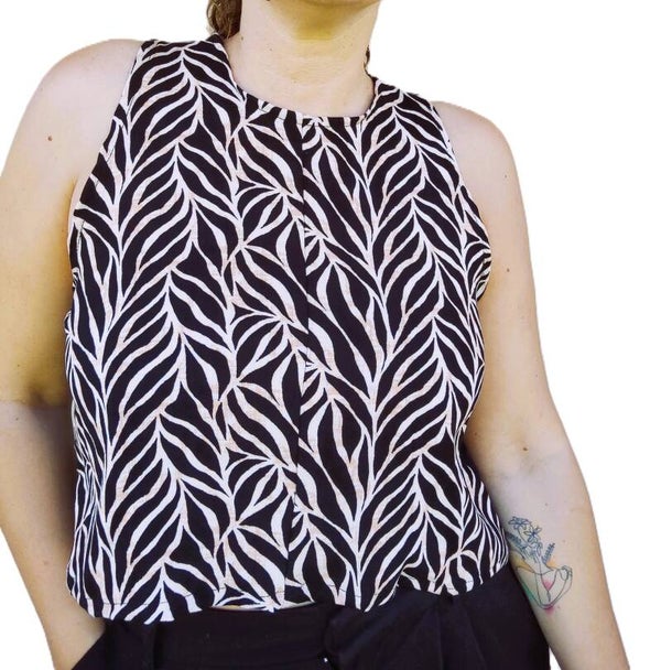 Camisa líneas en negro - AGOTADA
