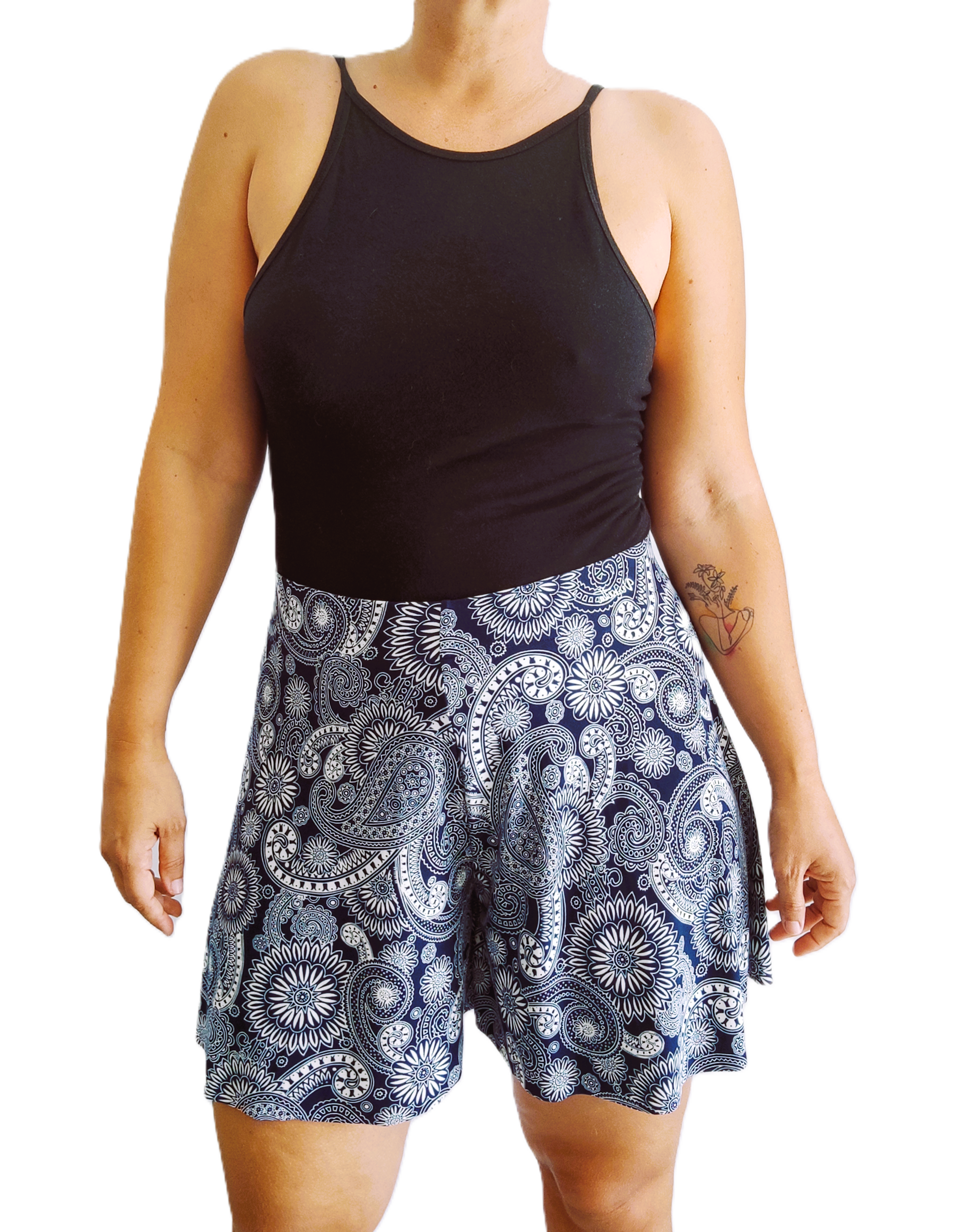Pantalón Delta - Mandala azul