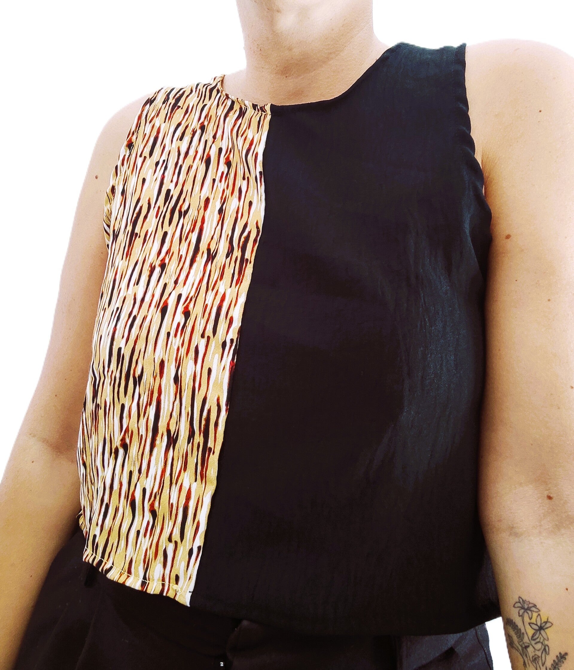 Camisa Rayas amarillas y marrones - AGOTADA