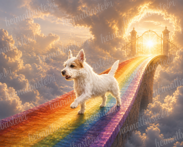 Foto Regenbogenbrücke von deinem Haustier