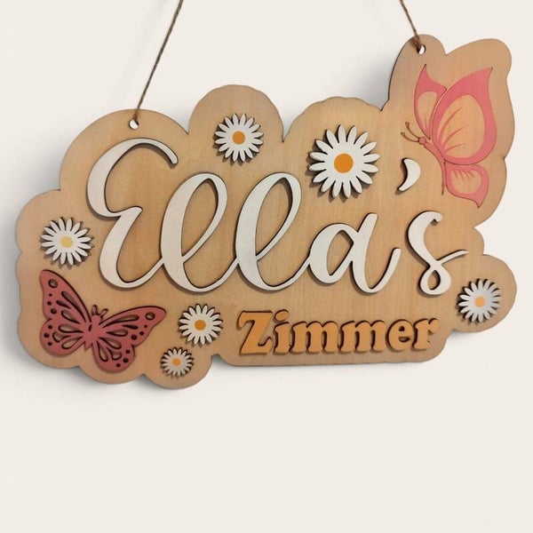 Zimmer-Schild