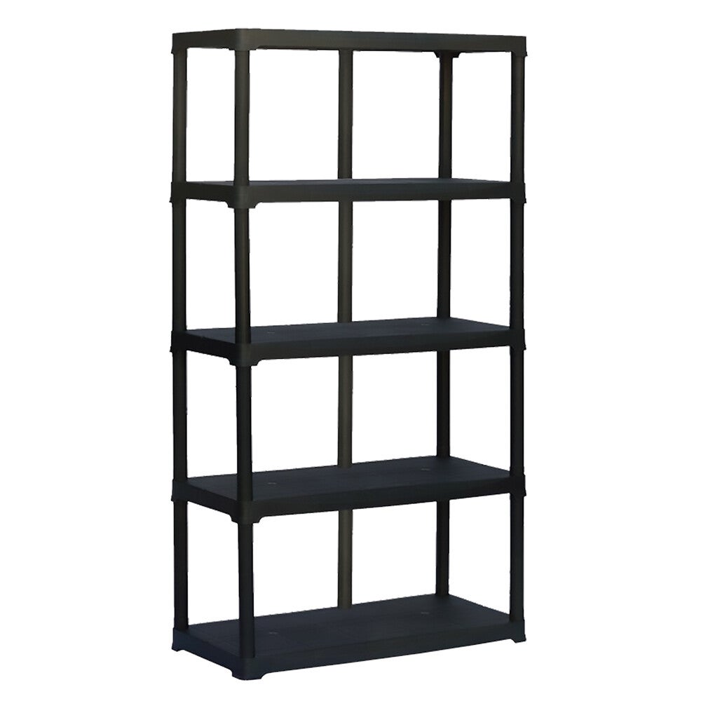 805044 SCAFFALE IN PLASTICA  cm 100 x 40 x H 176 - 5 ripiani con rinforzo