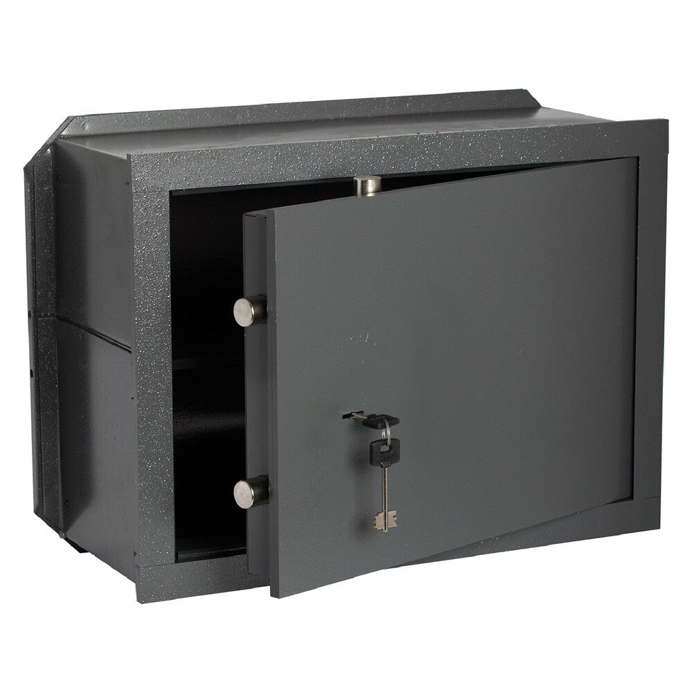 3160402 CASSAFORTE CON CHIAVE '82010' cm 36 x 24 x 20 - 2 catenacci