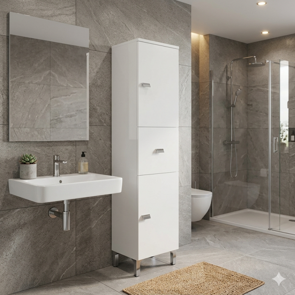 COLONNA PER BAGNO 'SMART' apertura a destra- cm.31,5 x 33,5 x h.148 - cod.2061256