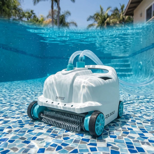 ROBOT PULISCI FONDO AUTOMATICO CON RUOTE art. 28005 - COD.6136859