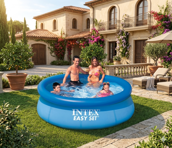 PISCINA GONFIABILE 'EASY SET' cm 244 x 61 lt 1942- COD.6136010