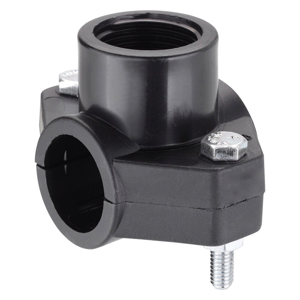 201444 PRESA A STAFFA IN POLIPROPILENE  32 x 3/4 (2 bulloni)