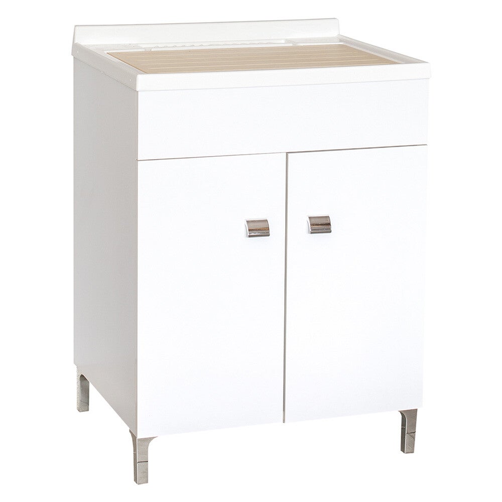 2061272 MOBILE LAVATOIO 'DANA' cm 60 x 50 x h.84 - laccato bianco