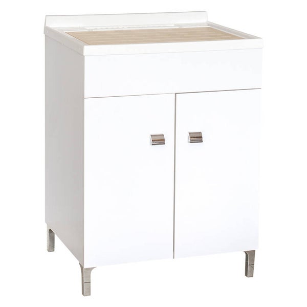 2061272 MOBILE LAVATOIO 'DANA' cm 60 x 50 x h.84 - laccato bianco